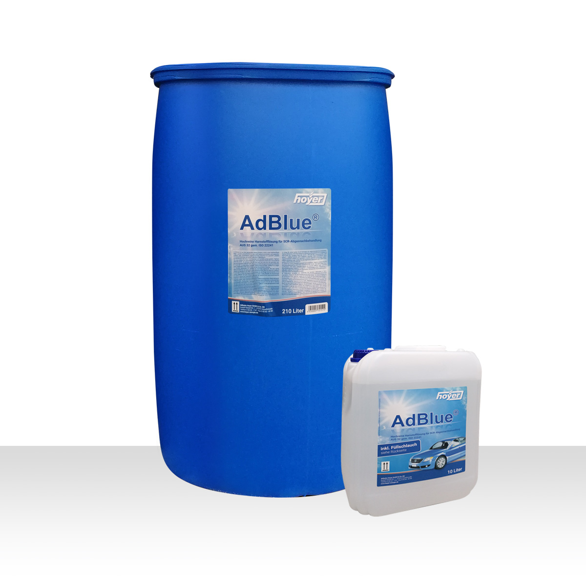 AdBlue Kanister mit Einfüllhilfe 5 Stück á 10 Liter in Nordrhein-Westfalen  - Neukirchen-Vluyn, Ersatz- & Reparaturteile